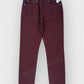 Men's Slim Fit Maroon Jean DL4458