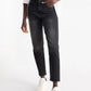 Women's Mom Fit Diamond Black Jean DLW399