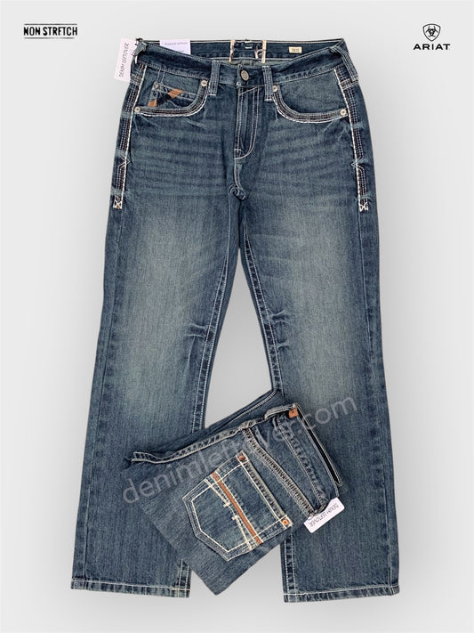 Men's Relaxed Bootcut Fit Tinted Blue Jean DL4456 (Non Stretch)