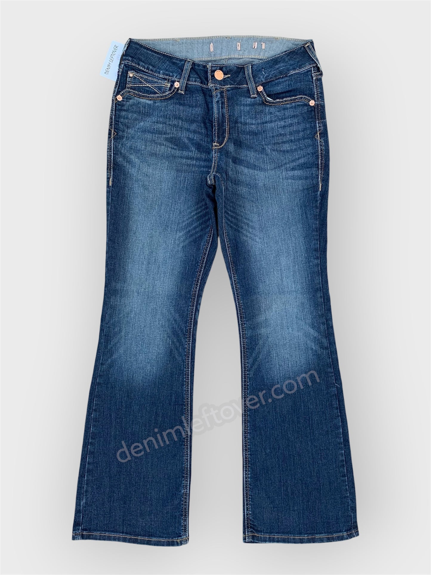 Women's Slim Bootcut Fit Dark Blue Jean DLW380