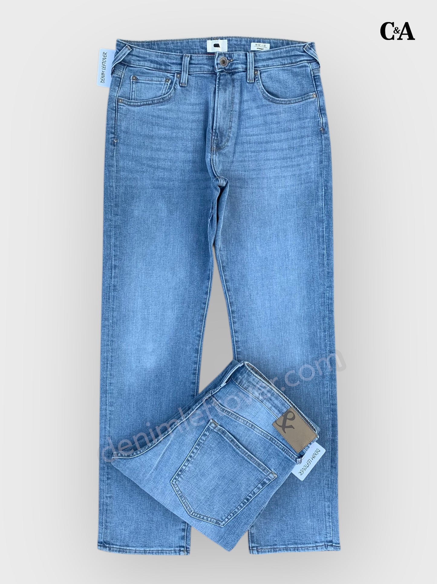 Men's Straight Fit Light Blue Jean DL4422