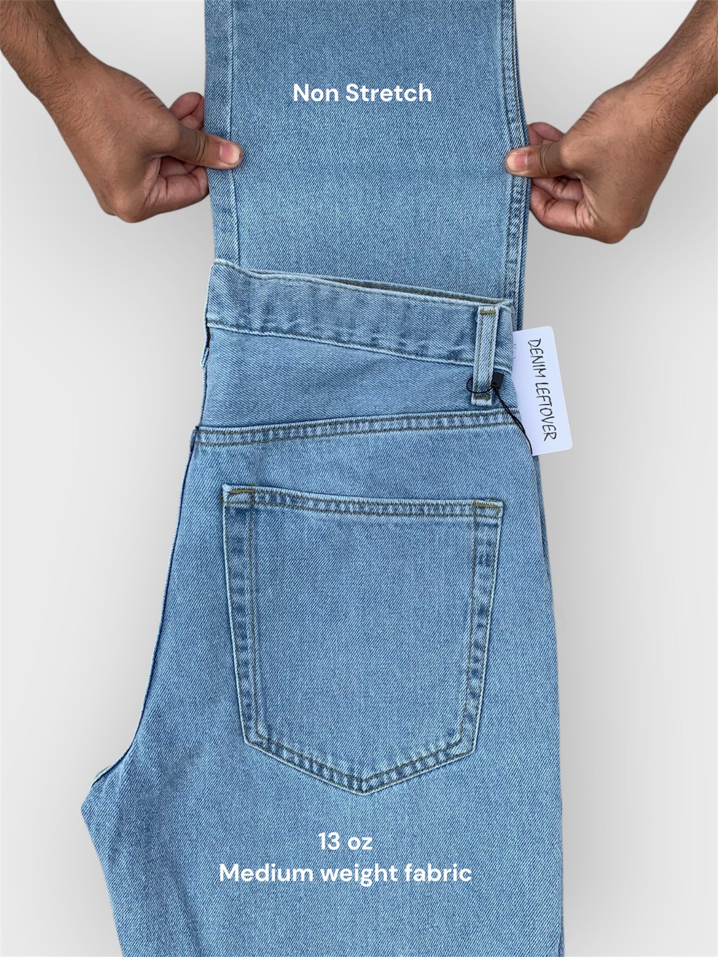 Men's Straight Fit Light Blue Jean DL4448 (Non Stretch)