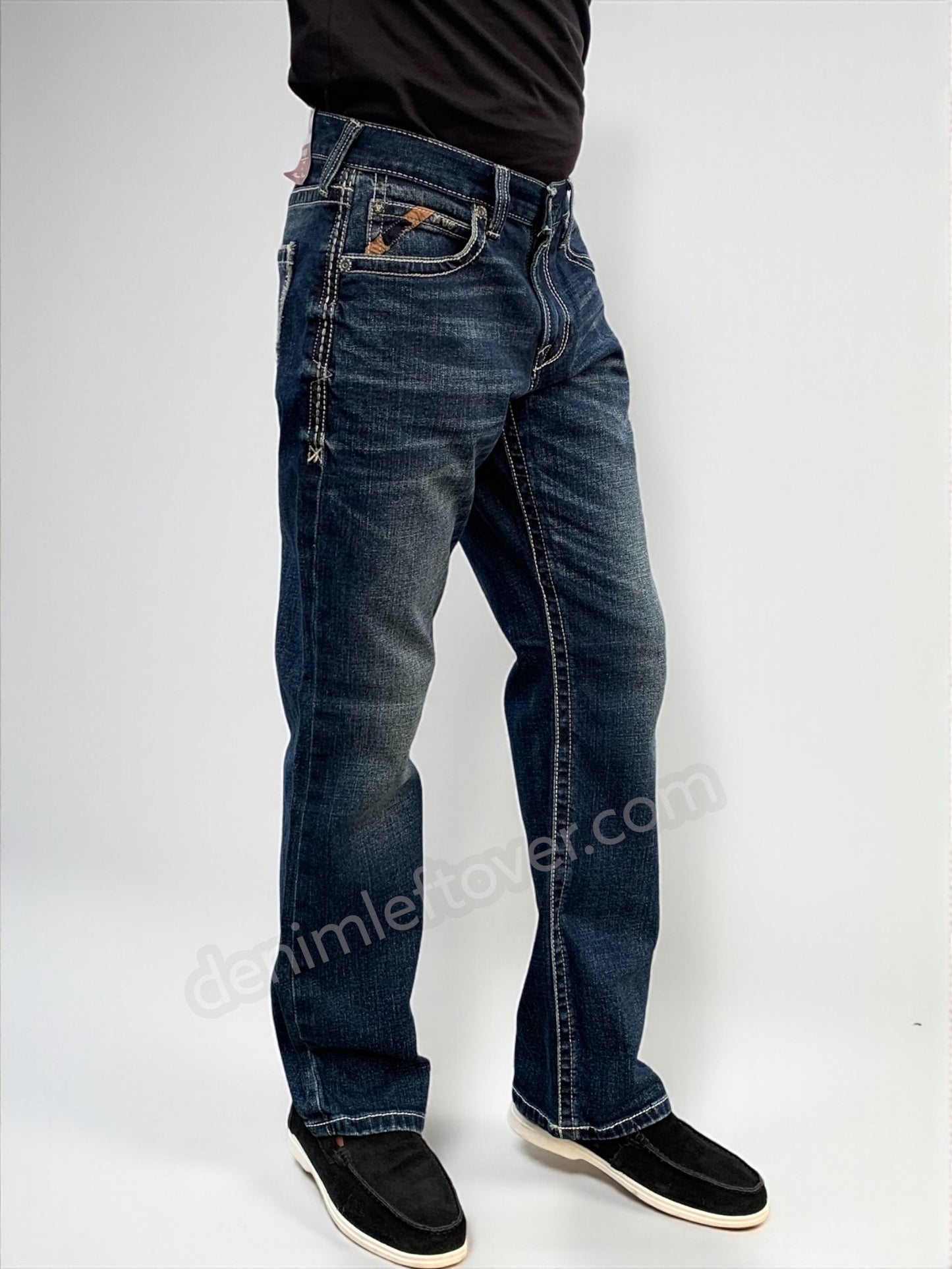 Men's Relaxed Fit Dark Blue Jean DL4396