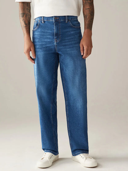 Men's Relaxed Fit Medium Blue Jean DL4336
