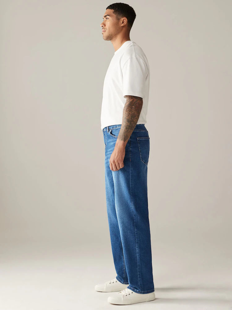 Men's Relaxed Fit Medium Blue Jean DL4336