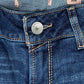 Women's Slim Bootcut Fit Dark Blue Jean DLW395 (Minor Fault)