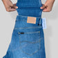 Men's Relaxed Fit Selvedge Denim Light Blue Jean DL4402