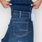 Men's Relaxed Bootcut Fit Dark Blue Jean DL4452