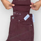 Men's Slim Fit Maroon Jean DL4458