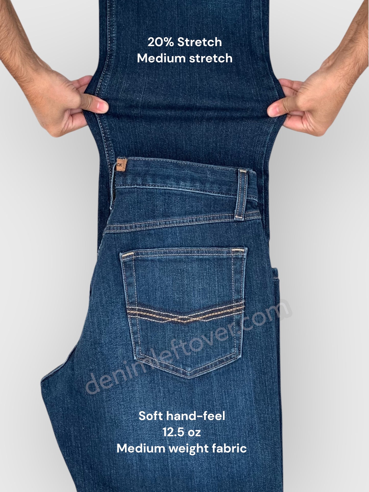 Men's Relaxed Fit Dark Blue Jean DL4420