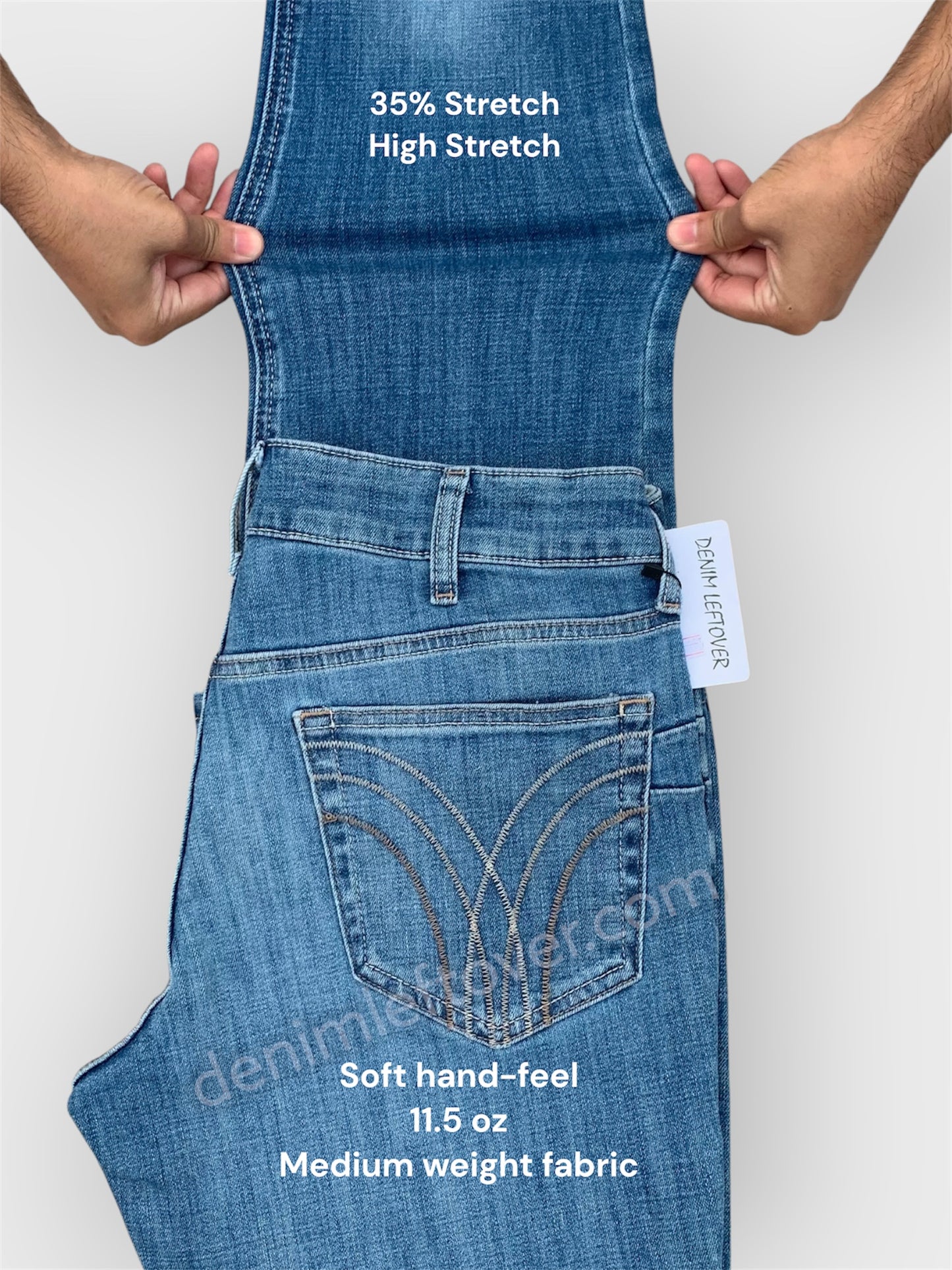 Women's Slim Bootcut Fit Medium Blue Jean DLW383