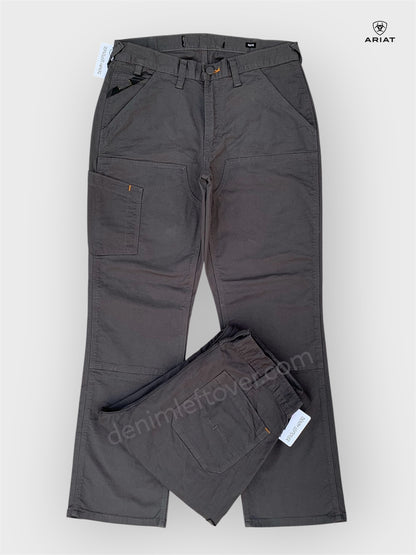 Men's Relaxed Fit Dark Grey Cotton Pant DL4454