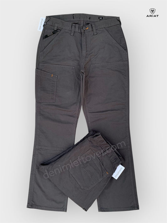 Men's Relaxed Fit Dark Grey Cotton Pant DL4454