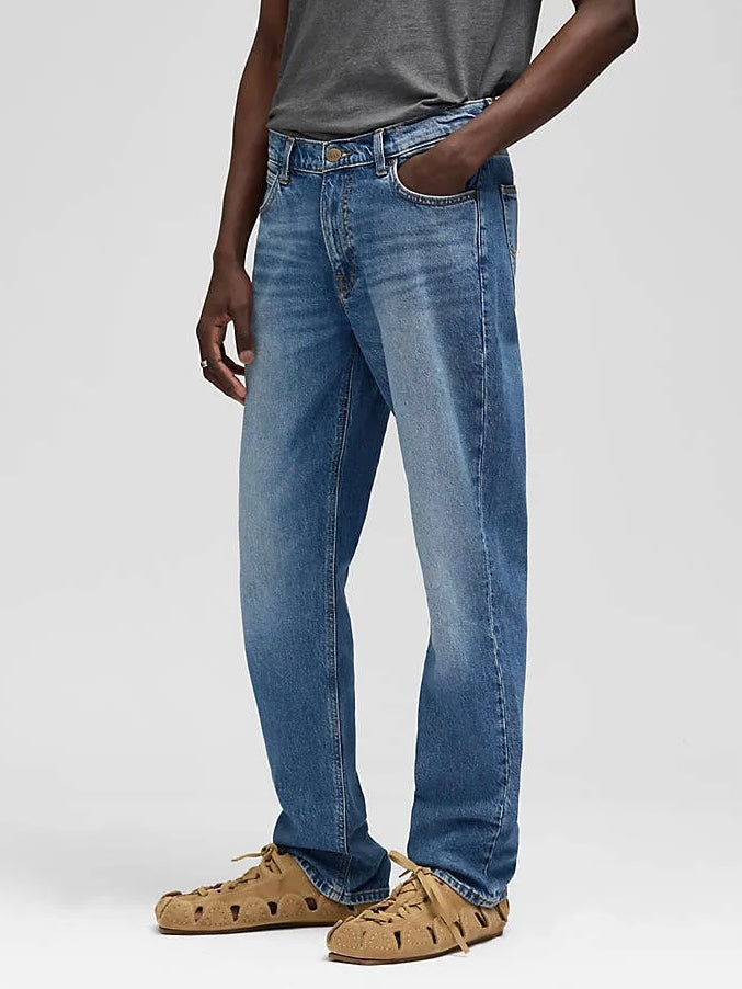 Men's Straight Fit Medium Blue Jean DL4432