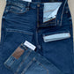 Men's Slim Fit Dark Blue Jean DL4480