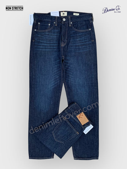 Men's Regular Fit Dark Blue Jeans DL4388 (Non-Stretch)