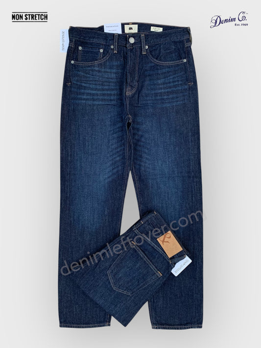 Men's Regular Fit Dark Blue Jeans DL4388 (Non-Stretch)