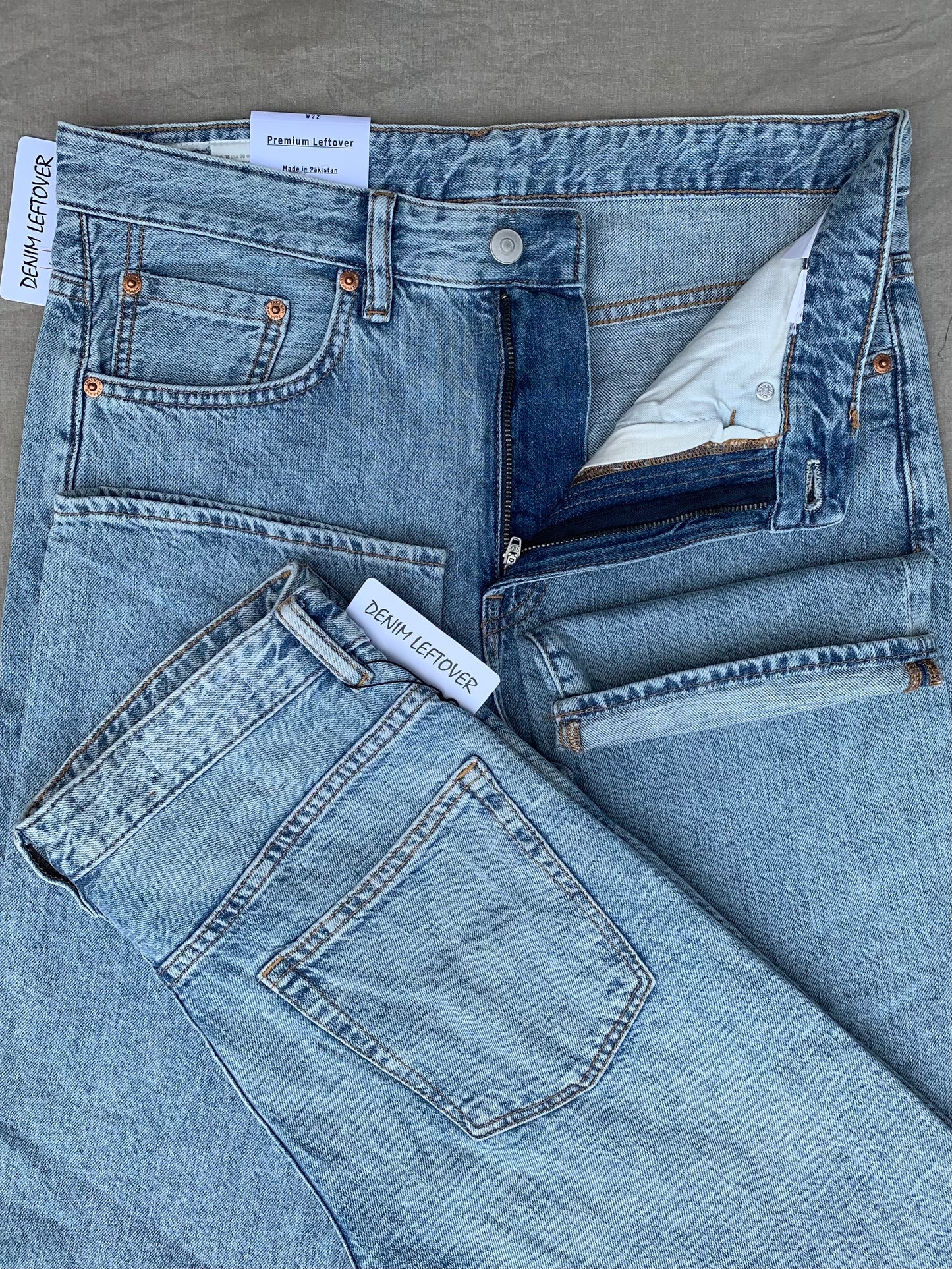 Men's Straight Fit Light Blue Jean DL4468 (Non Stretch) (Minor Fault)