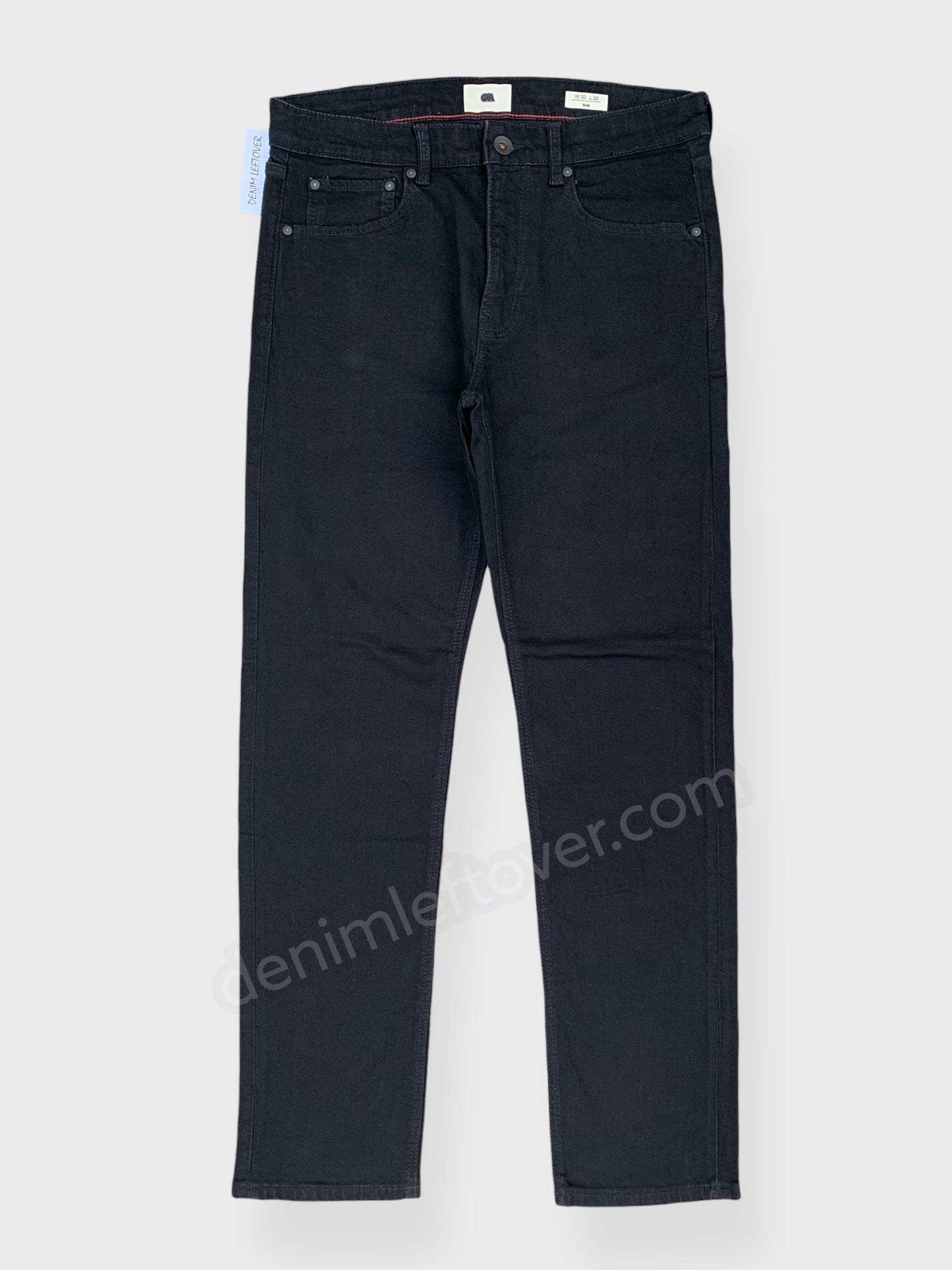 Men's Slim Fit Black Jean DL4419