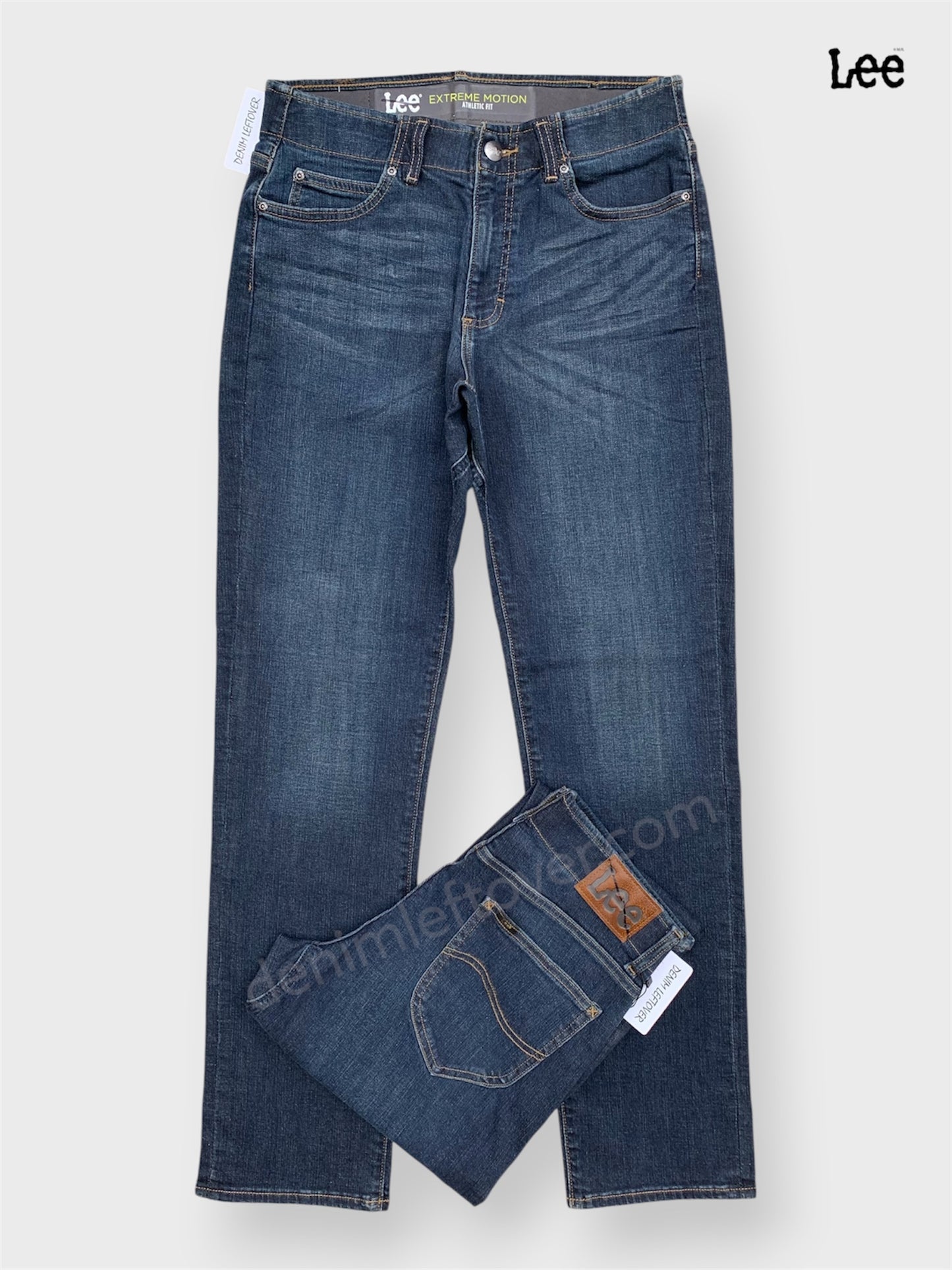 Men's Straight Taper Fit Dark Blue Jean DL4471 (Minor Fault)