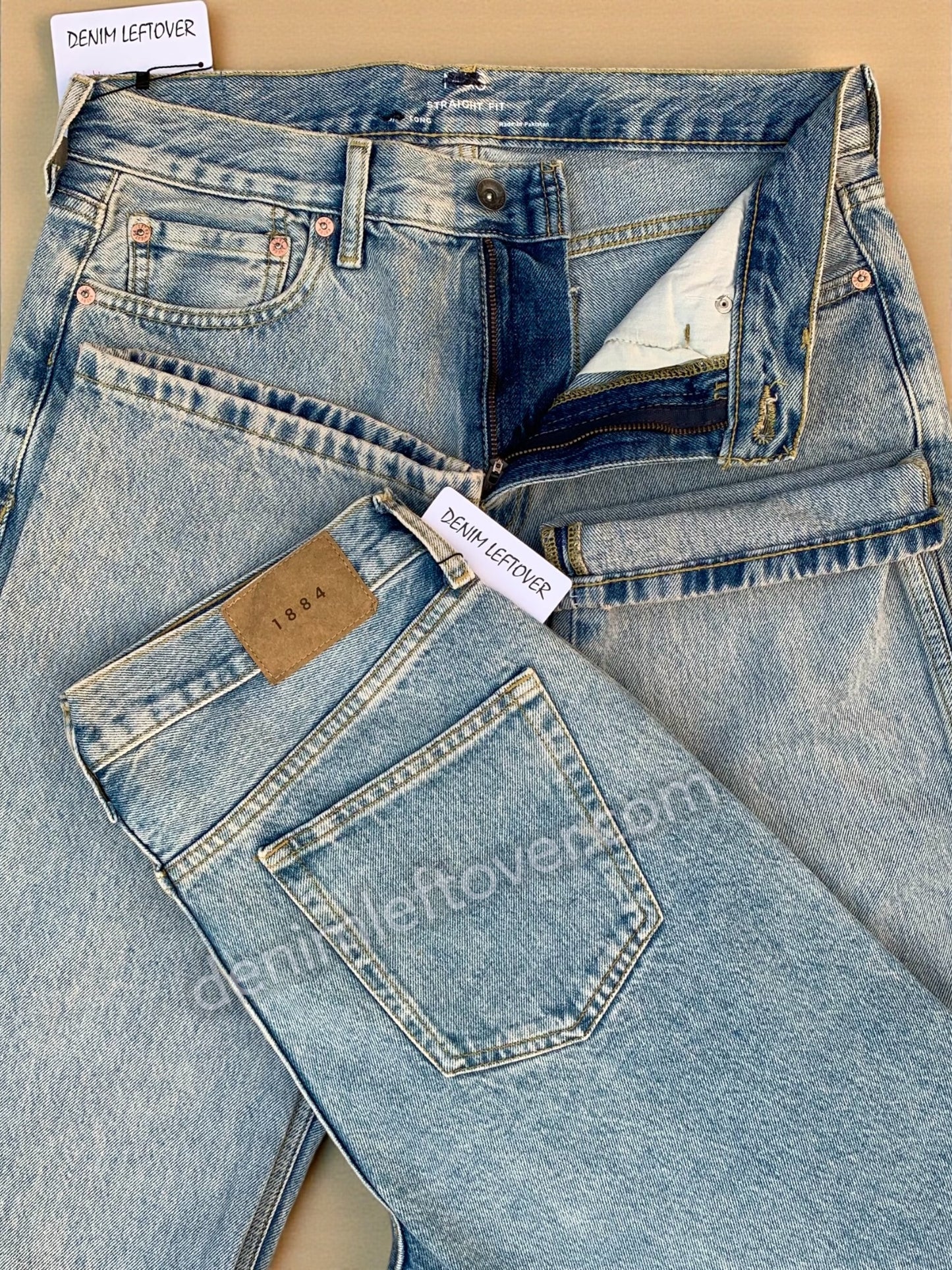 Men's Straight Fit Light Blue Jean DL4407 (Non Stretch)