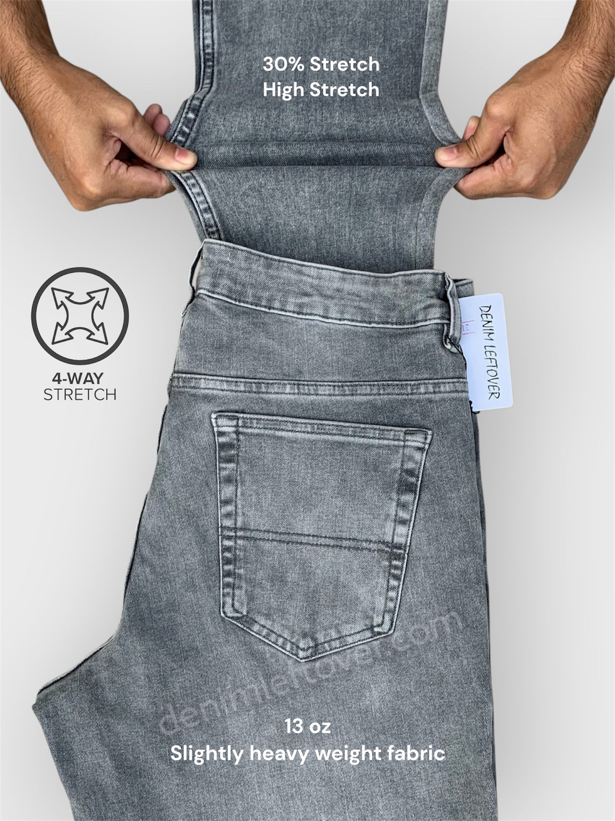Men's Slim Fit Random Grey Jean DL4493 (Minor Fault)