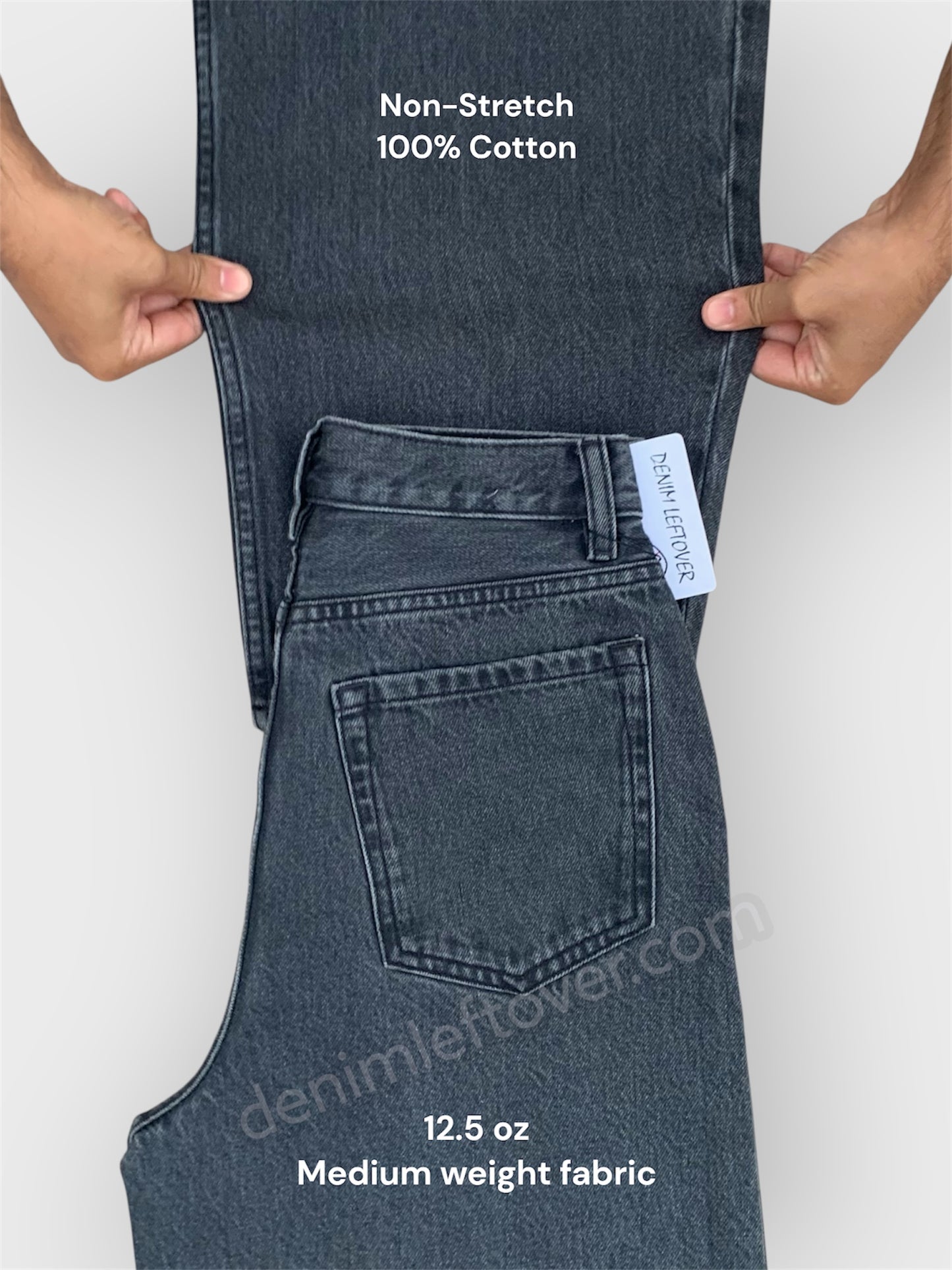 Women's Baggy/Balloon Dark Grey Jean DLW388 (Non Stretch)