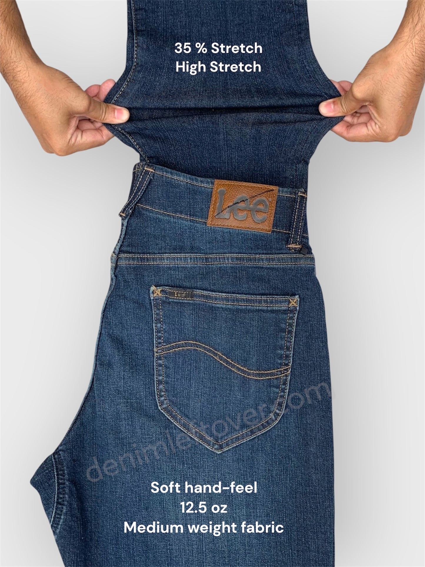 Men's Straight Taper Fit Dark Blue Jean DL4471 (Minor Fault)