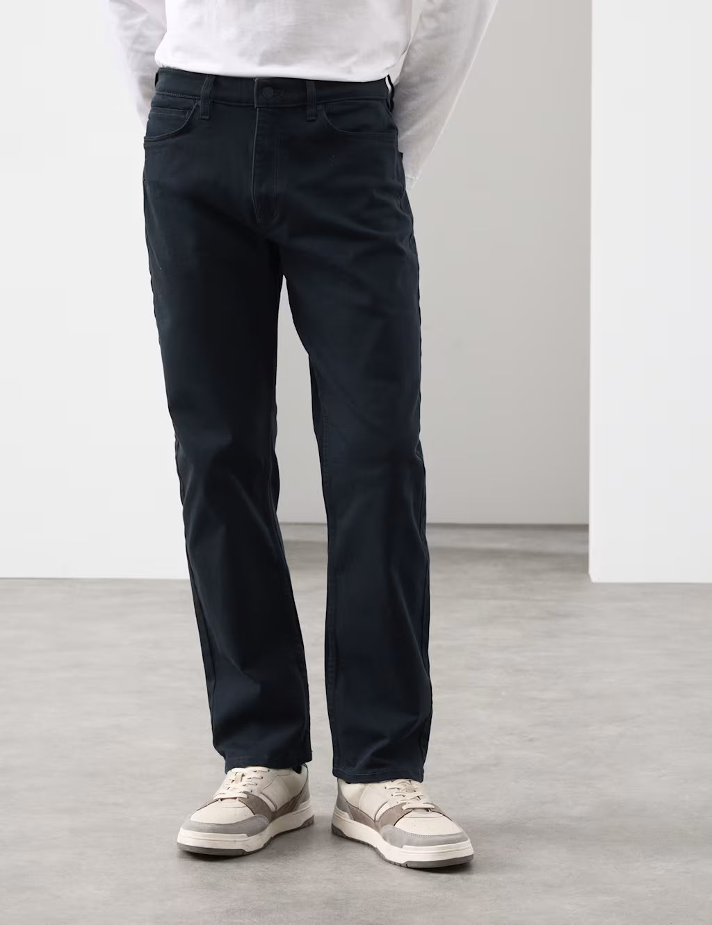 Men's Straight Fit Navy Jean DL4386