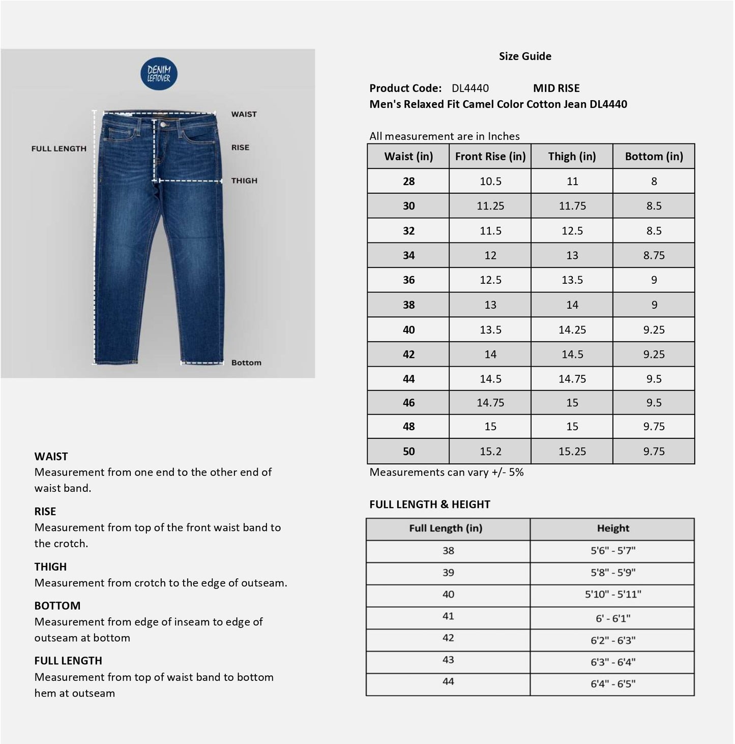 Men's Relaxed Fit Dark Grey Cotton Pant DL4454