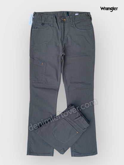 Men's Straight Fit Dark Grey Cotton Pant DL4429