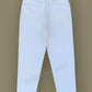 Women's Mom Fit White Jean DLW386 (Minor Fault)