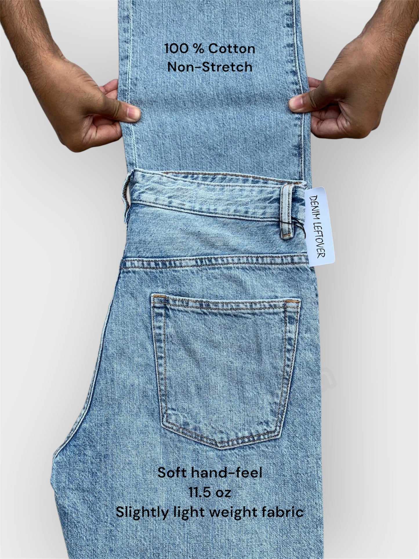 Men's Straight Fit Light Blue Jean DL4468 (Non Stretch) (Minor Fault)