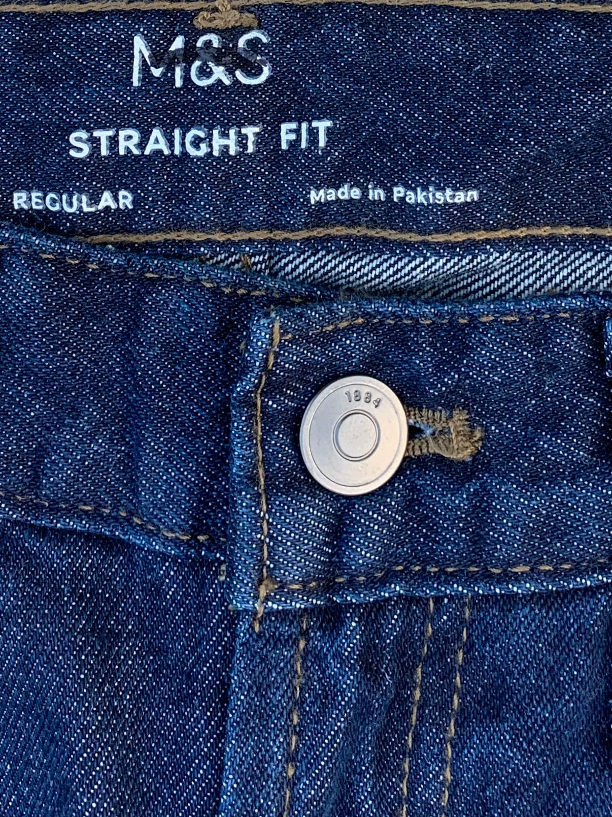 Men's Straight Fit Dark Blue Jean DL4401 (Non Stretch)