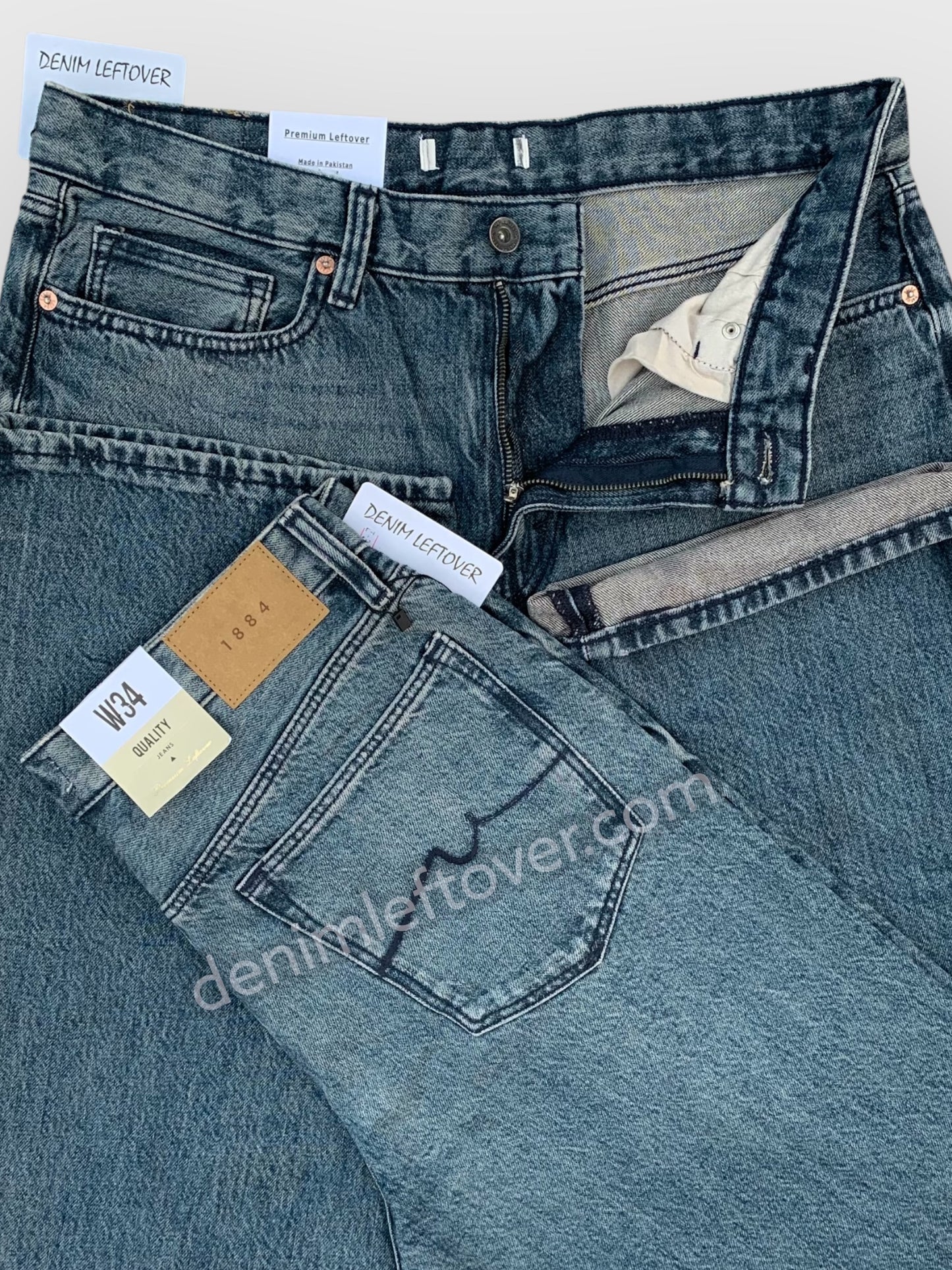 Men's Baggy Fit Vintage Tinted Jean DL4382 (Non Stretch)