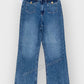Women's Flare Wide Leg Fit Medium Blue Jean DLW384