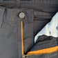 Men's Relaxed Fit Dark Grey Cotton Pant DL4426