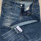 Women's Bell Bottom Fit Vintage Medium Blue Jean DLW397