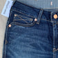 Women's Slim Bootcut Fit Dark Blue Jean DLW380