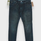 Men's Skinny Fit Vintage Blue Black Jeans DL4294