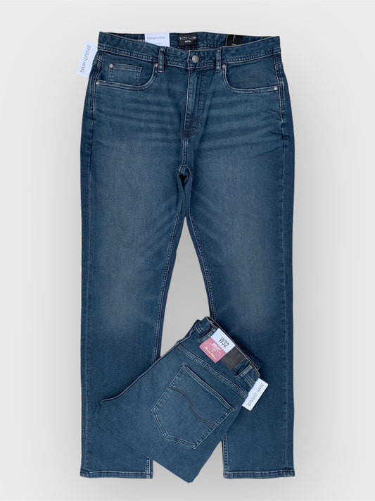 Men's Straight Fit Vintage Dark Blue Jean DL4315
