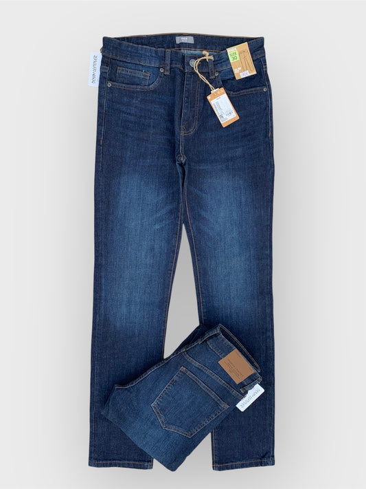 Men's Slim Fit Dark Blue Jean DL4358