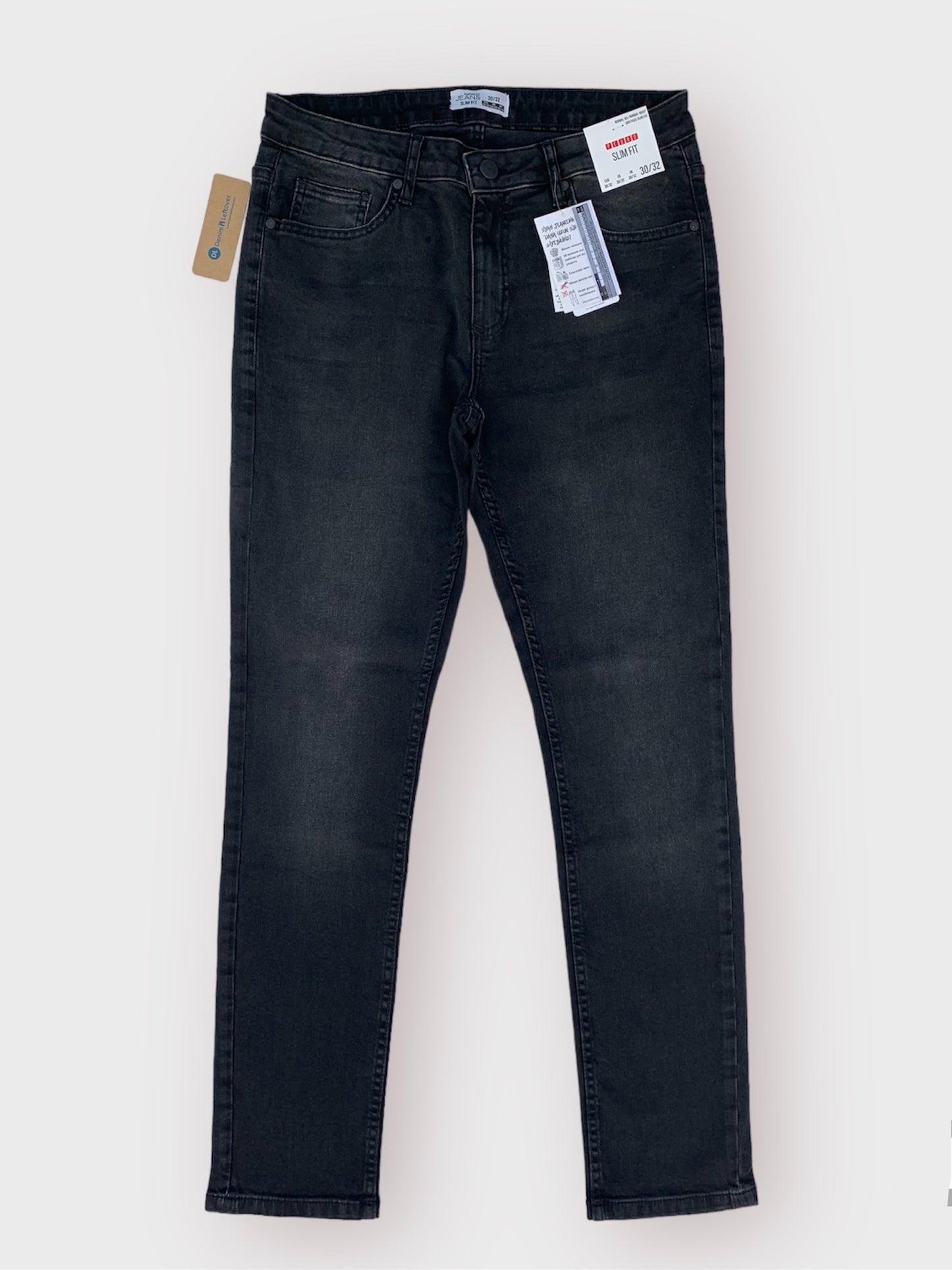 Men's Slim Fit Diamond Black Jean DL4268 (MINOR FAULT)
