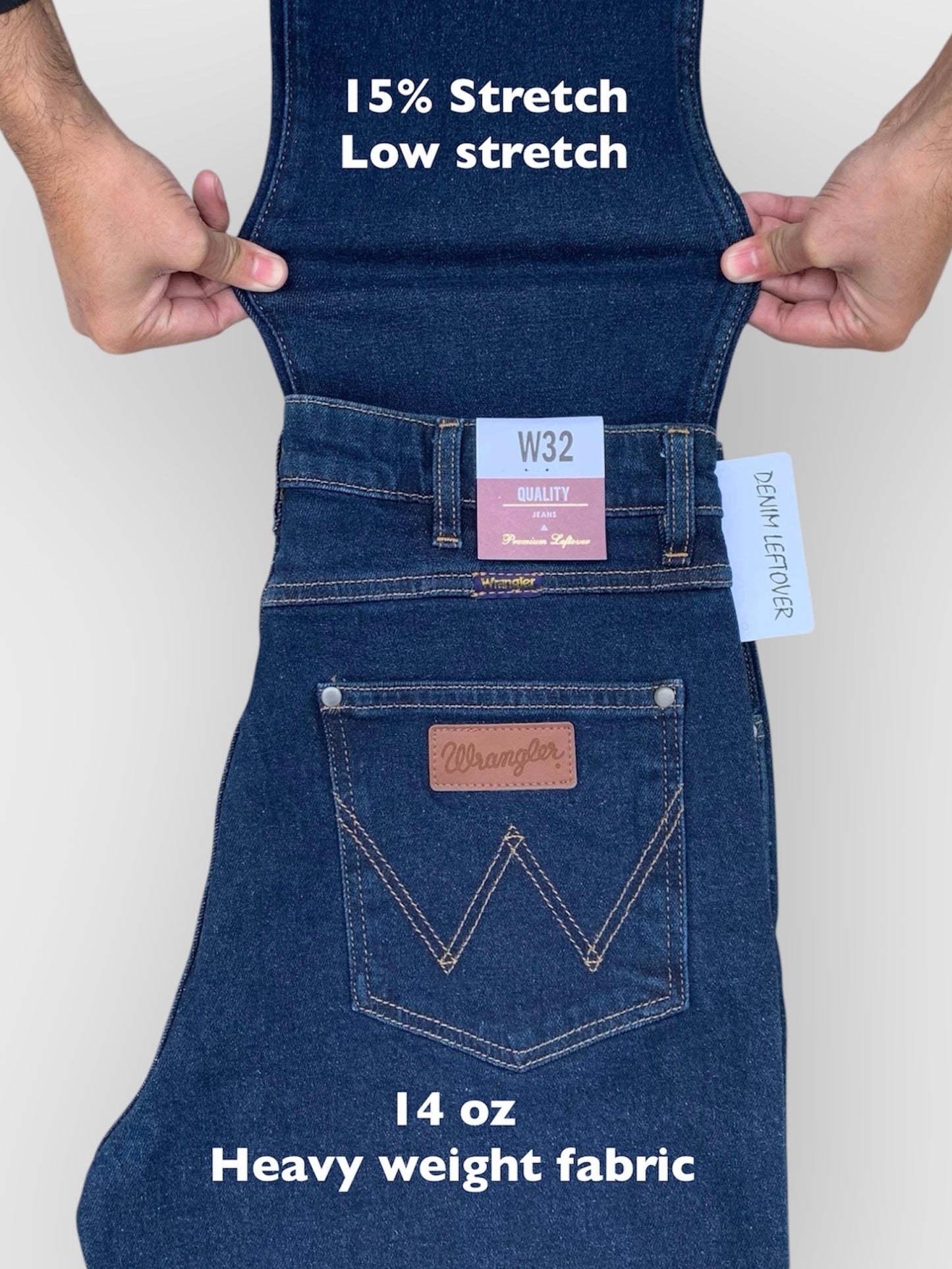 Men's Straight Fit Dark Blue Jean DL4318