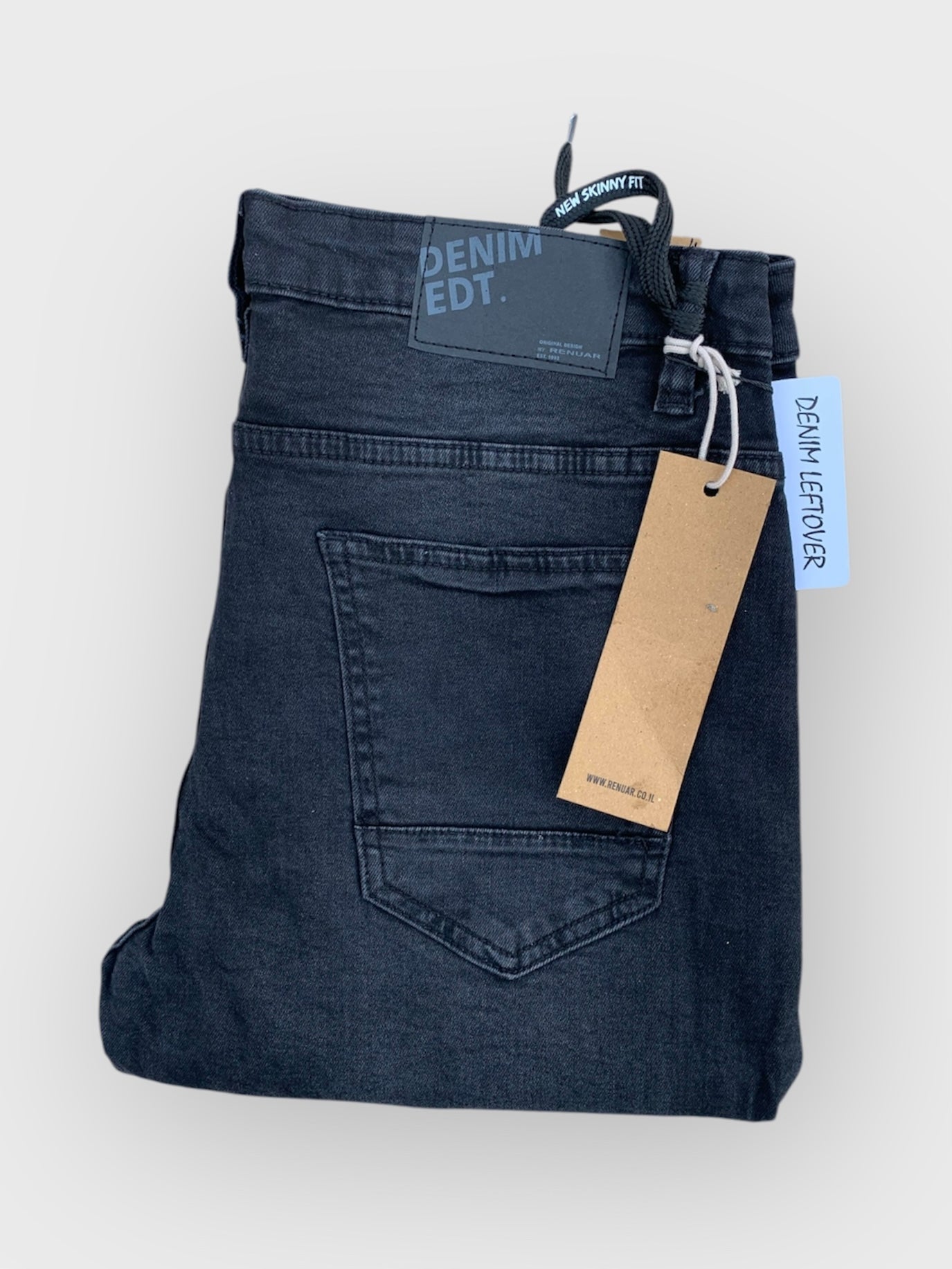 Men's Skinny Fit Diamond Black Jean DL4349 ( B-GRADE)