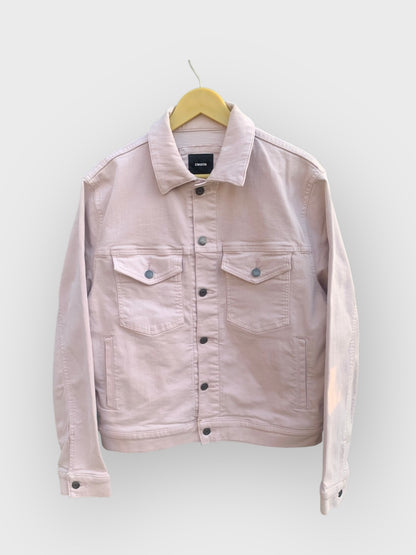 Light Pink Color Denim Jacket DLJ0379