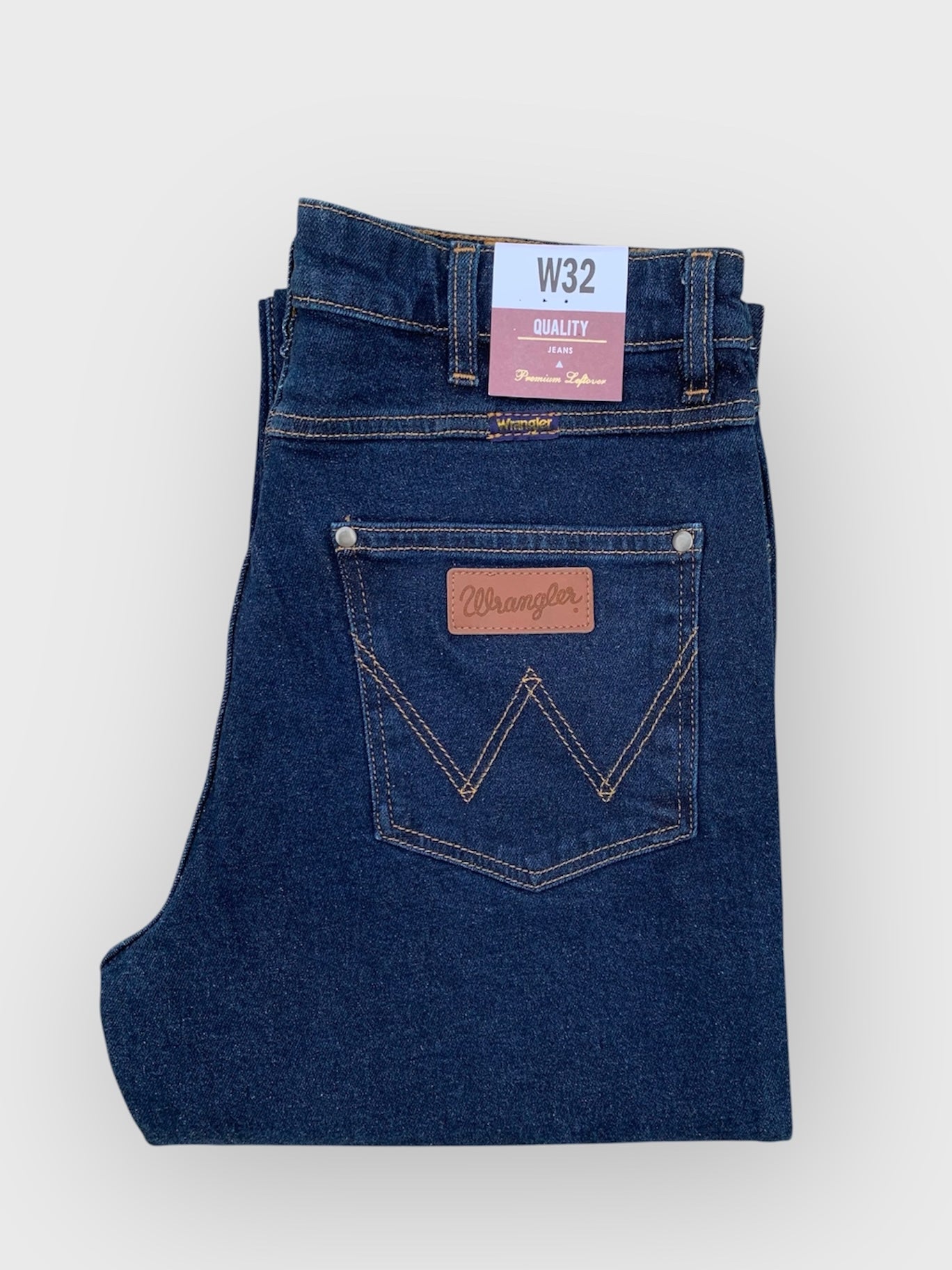 Men's Straight Fit Dark Blue Jean DL4318