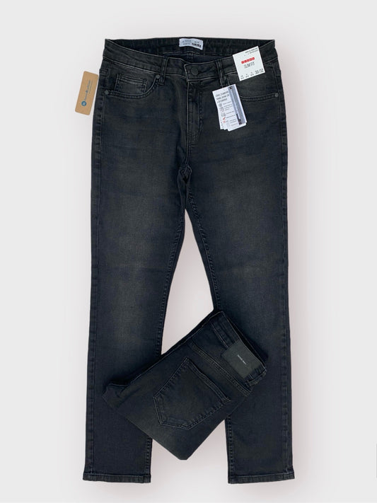 Men's Slim Fit Diamond Black Jean DL4268 (MINOR FAULT)