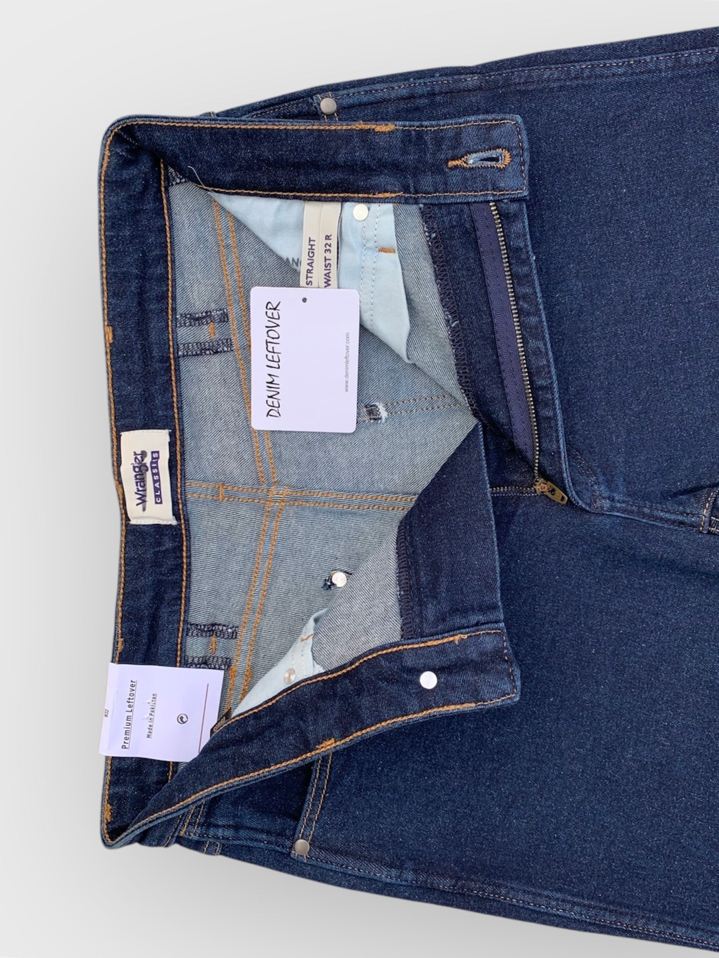 Men's Straight Fit Dark Blue Jean DL4318