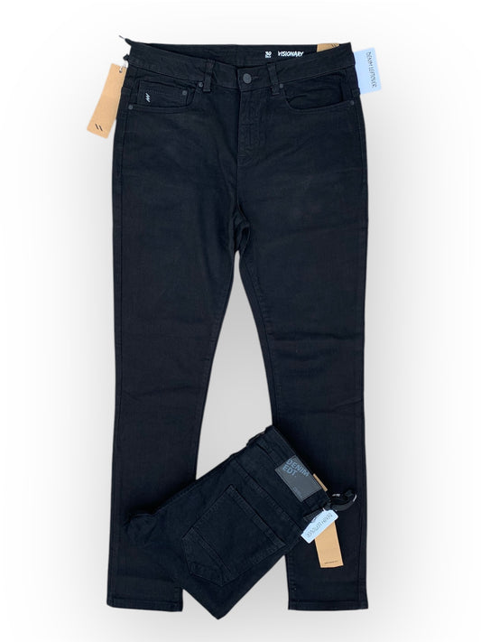 Men's Skinny Fit Black Jeans DL4342